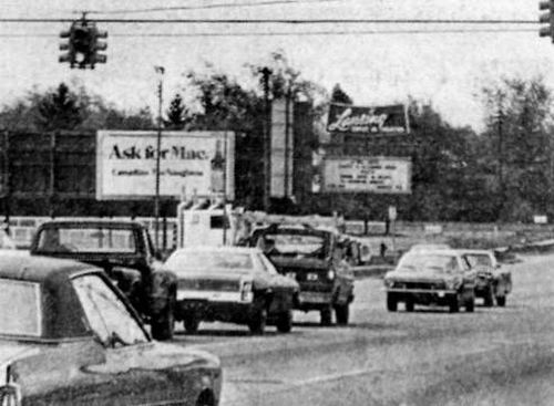 Lansing Drive-In Theatre - Marquee From Ron Gross